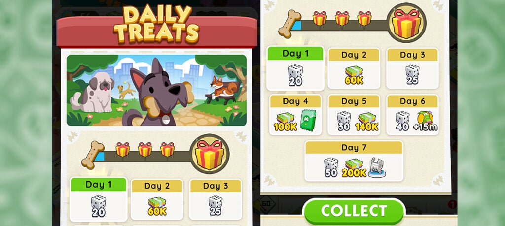 Monopoly Go Daily Rewards 2026 | Daily Game Bonus