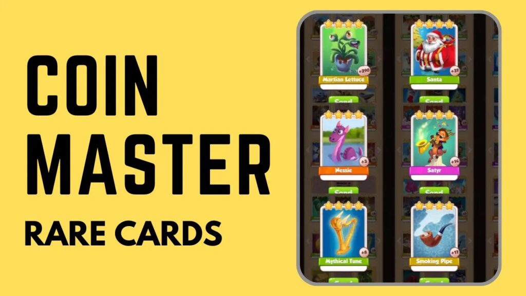 Coin Master Rare Card List 2026 | Daily Game Bonus