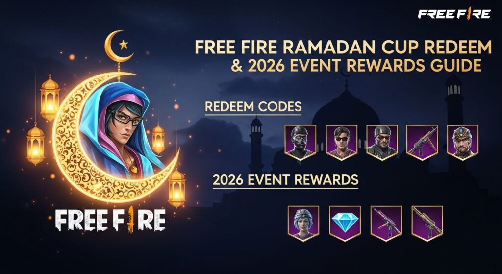 [NEW Feb 8] Free Fire Ramadan Cup Redeem Codes & 2026 Event Rewards Guide