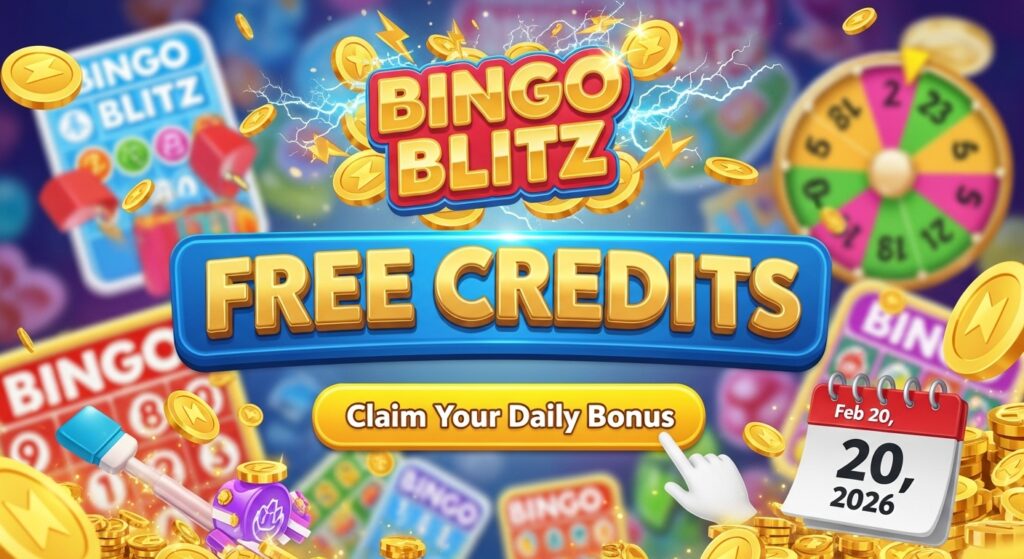 Bingo Blitz Free Credits: How to Claim Your Daily Bonus (Feb 20, 2026)
