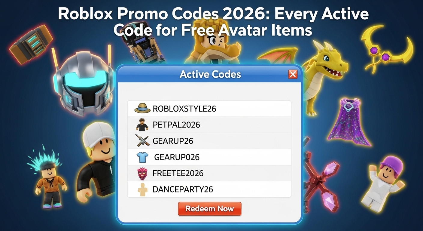 Roblox Promo Codes 2026: Every Active Code for Free Avatar Items