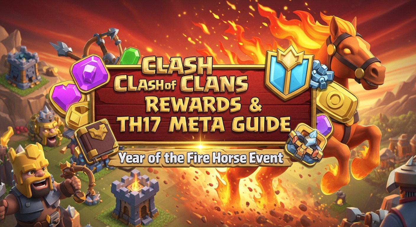 Clash of Clans TH17 Meta Guide & Rewards: Year of the Fire Horse (2026)