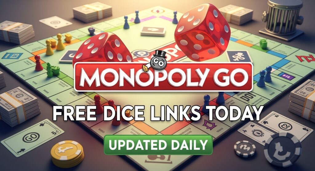 Monopoly GO Free Dice Links Today (Updated Daily)