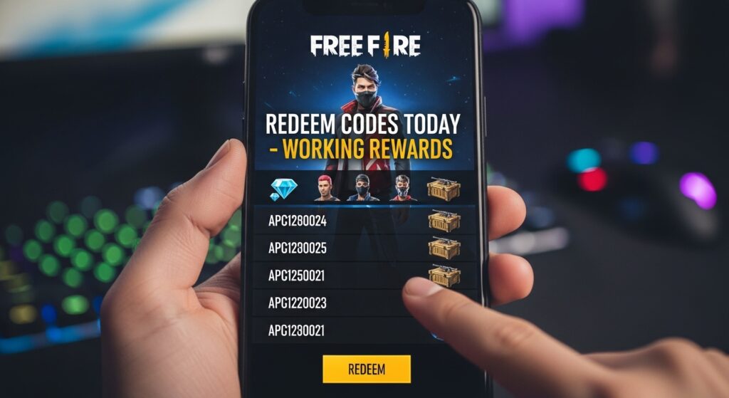 Free Fire Redeem Codes Today – Working Rewards