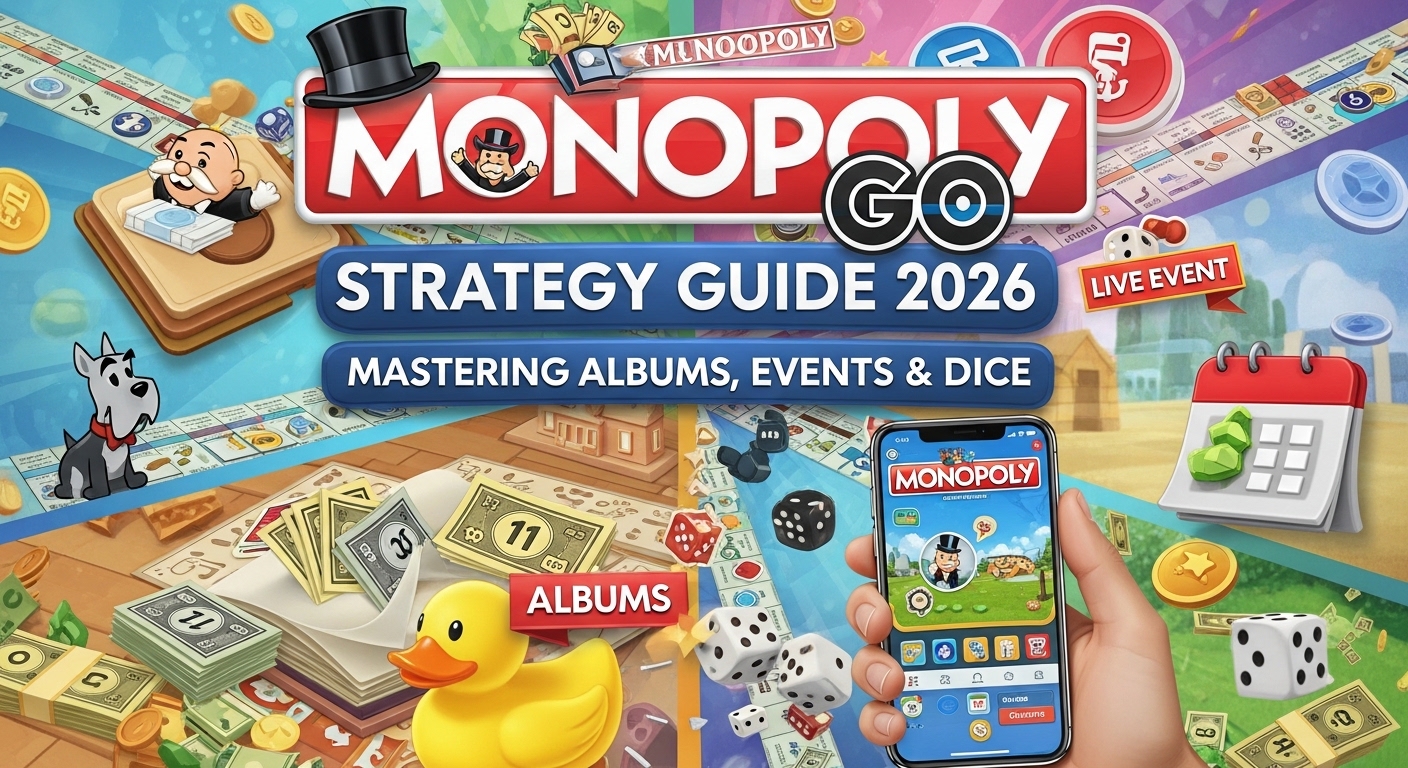Monopoly GO Strategy Guide 2026: Mastering Albums, Events & Dice