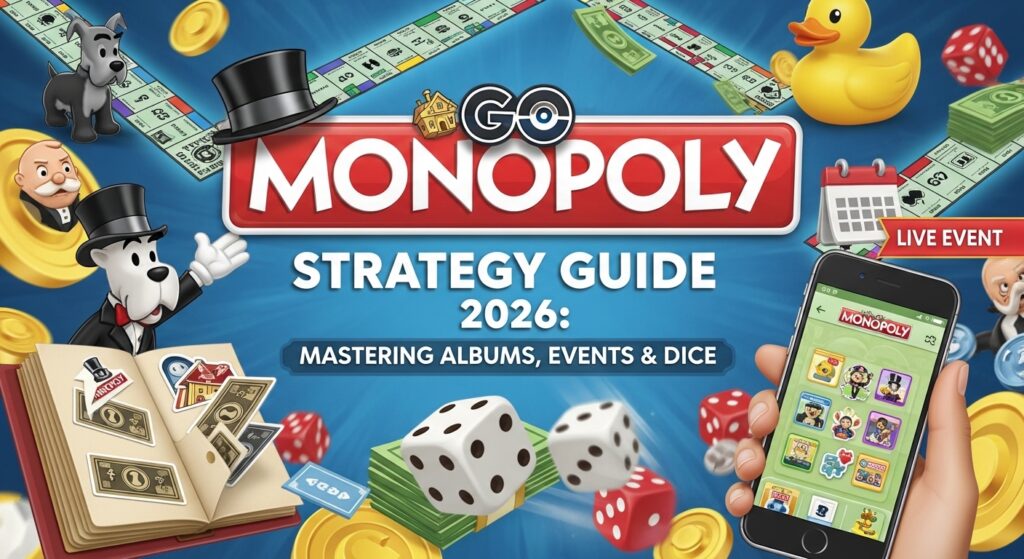 Monopoly GO Strategy Guide 2026: Mastering Albums, Events & Dice