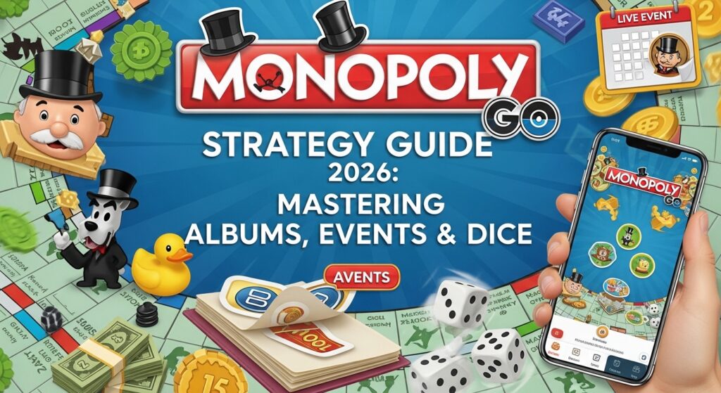 Monopoly GO Strategy Guide 2026: Mastering Albums, Events & Dice