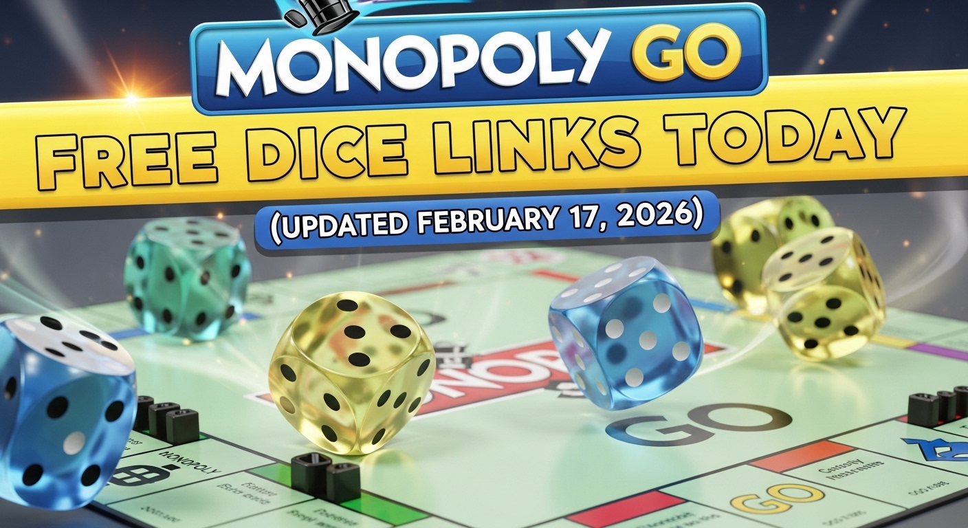 Monopoly GO Free Dice Links Today (Updated February 22, 2026)