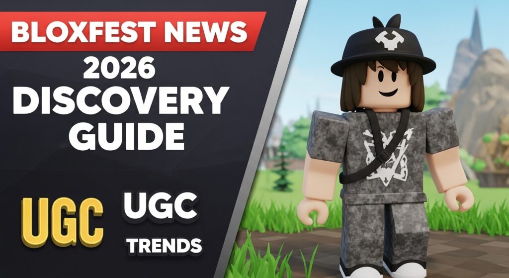 Roblox 2026 Discovery Guide: Bloxfest News, DTI Codes & UGC Trends