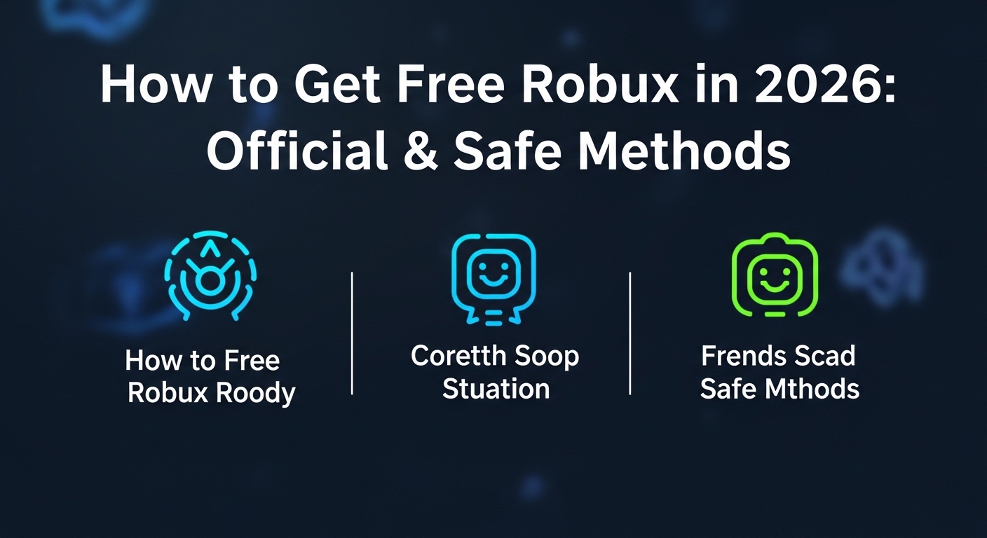 How to Get Free Robux in 2026: Official & Safe Methods