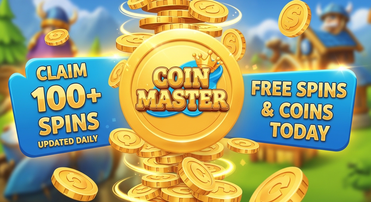 Coin Master Free Spins & Coins Today Claim 100+ Spins (February 22, 2026)
