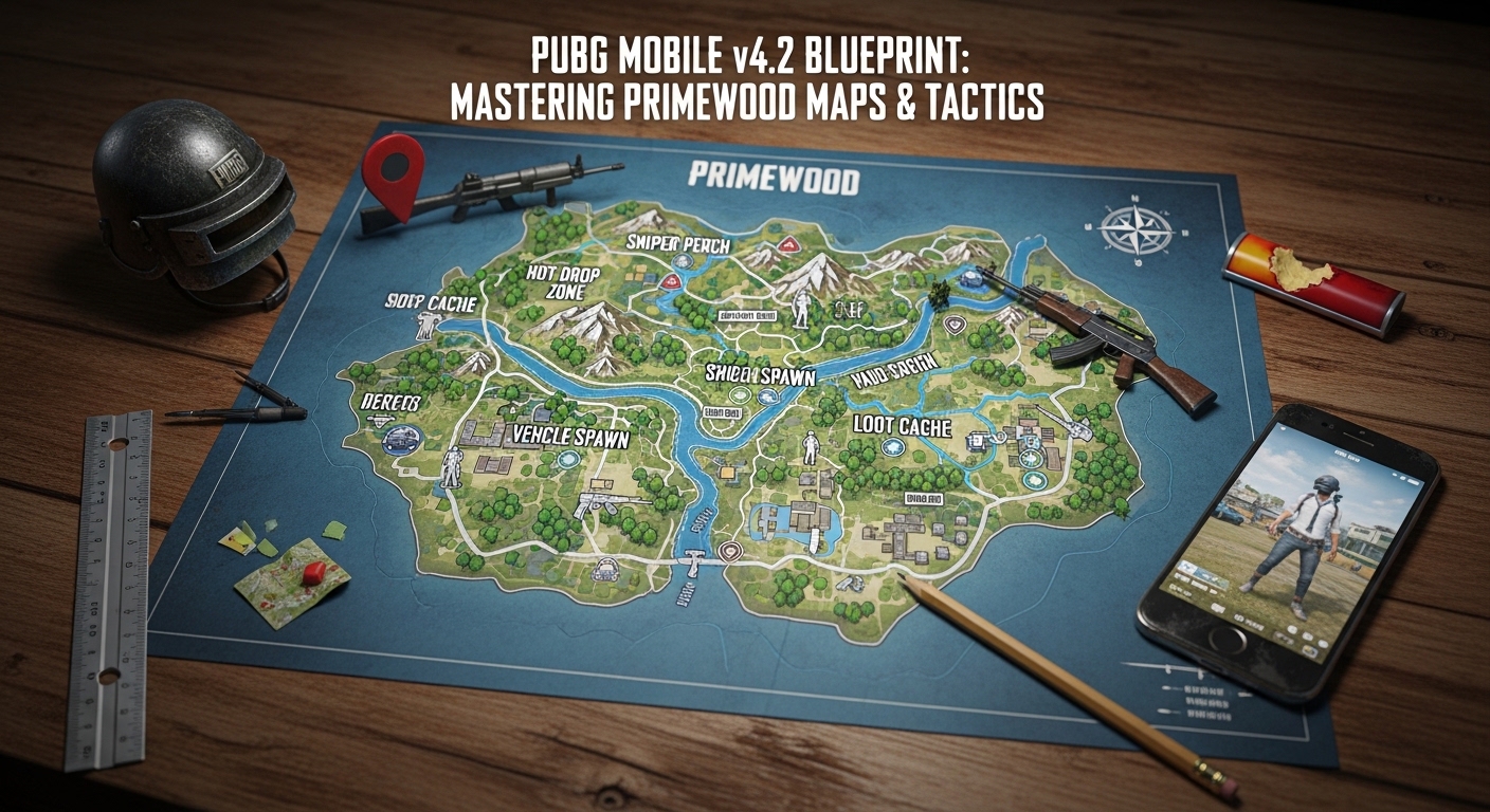 PUBG Mobile v4.2 Blueprint: Mastering PrimeWood Maps & Tactics