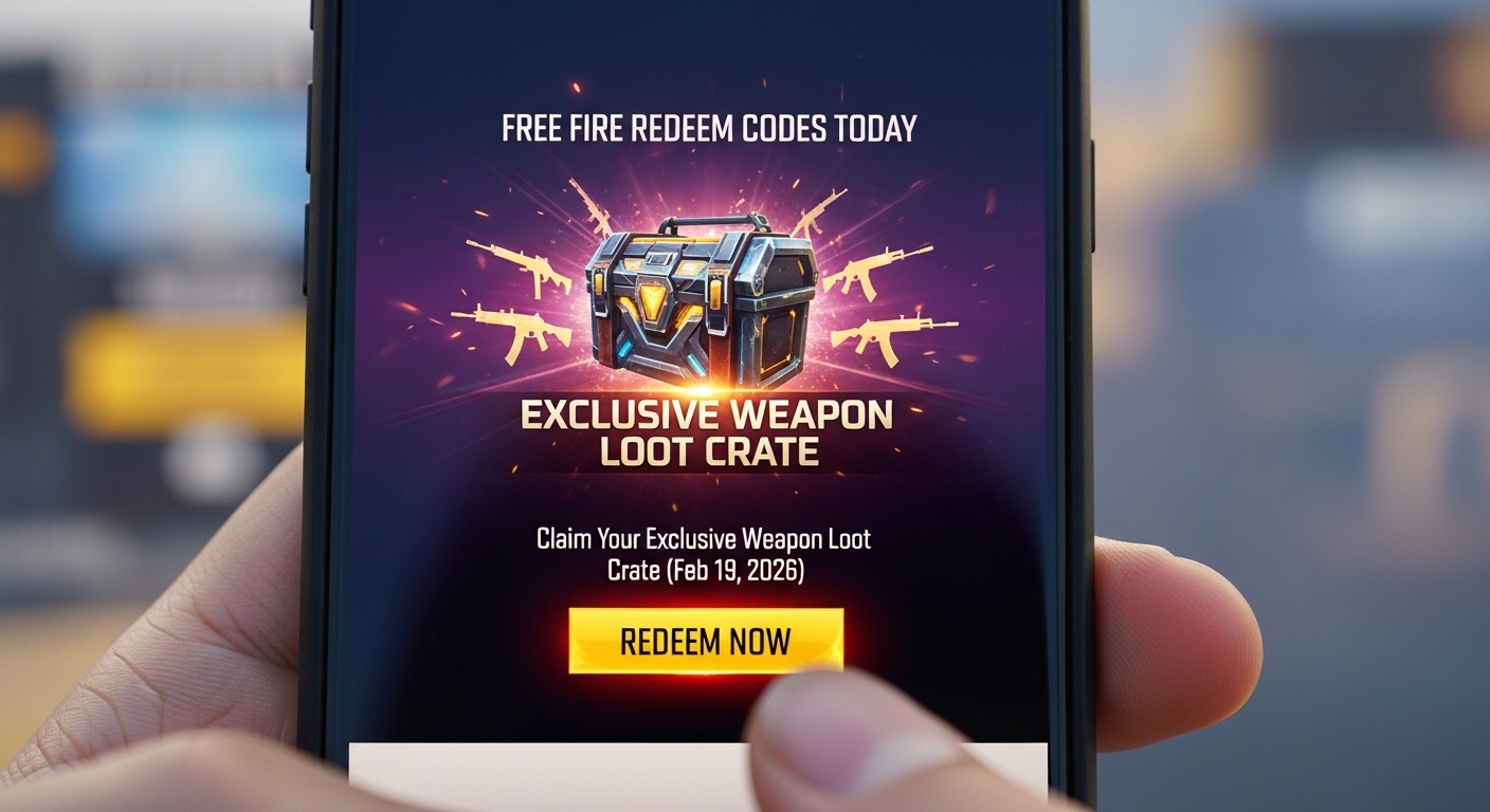 Free Fire Redeem Codes Today: Claim Your Exclusive Weapon Loot Crate (Feb 22, 2026)