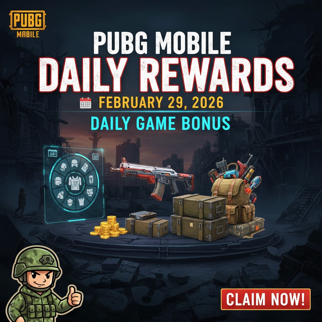 PUBG Mobile Redeem Codes Today Feb 02, 2026: Active UC & Skin Rewards
