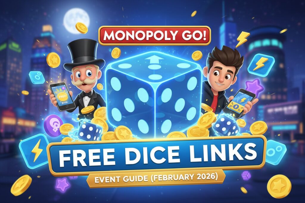 Monopoly Go Free Dice Links & Event Guide (February 2026)