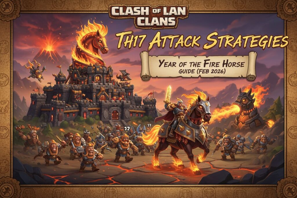 ⚔️ Clash of Clans: TH17 Attack Strategies & Year of the Fire Horse Guide (Feb 2026)