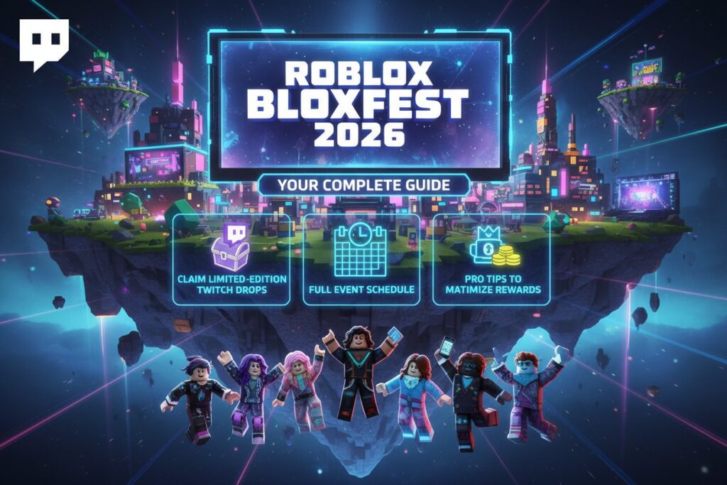 Roblox Bloxfest 2026: How to Claim Twitch Drops