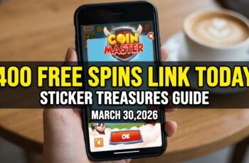 Coin Master 400 Free Spins Link Today & Sticker Treasures Guide (March 30, 2026)