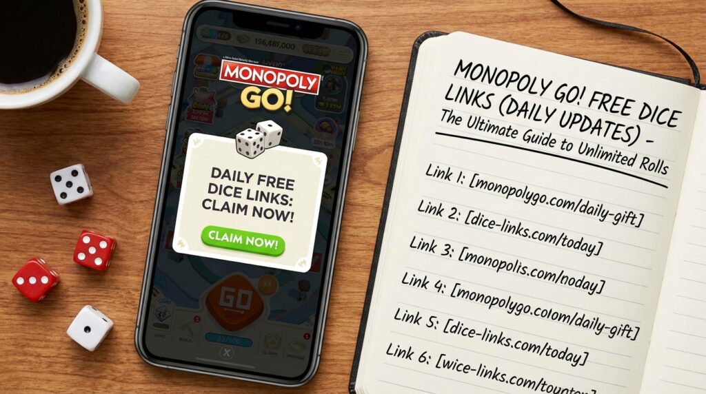 Free Dice Links (Updated Daily): The Ultimate Guide to Getting Unlimited Rolls in Monopoly GO!