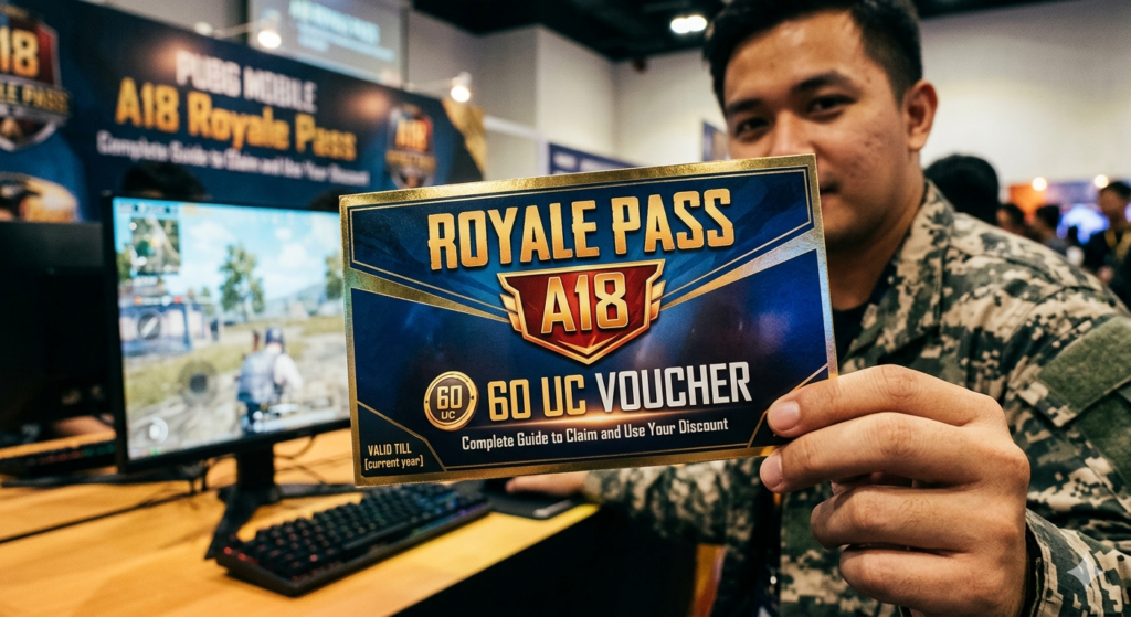 A18 Royale Pass 60 UC Voucher: Complete Guide to Claim and Use Your Discount