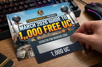 PUBGGAMECODECITY: 1,000 Free UC Redeem Code – March 2026 Guide