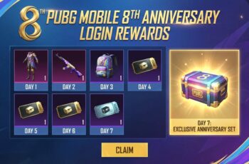 PUBG Mobile 8th Anniversary Login Rewards: Complete Guide to Free Rewards (March 27–29, 2026)