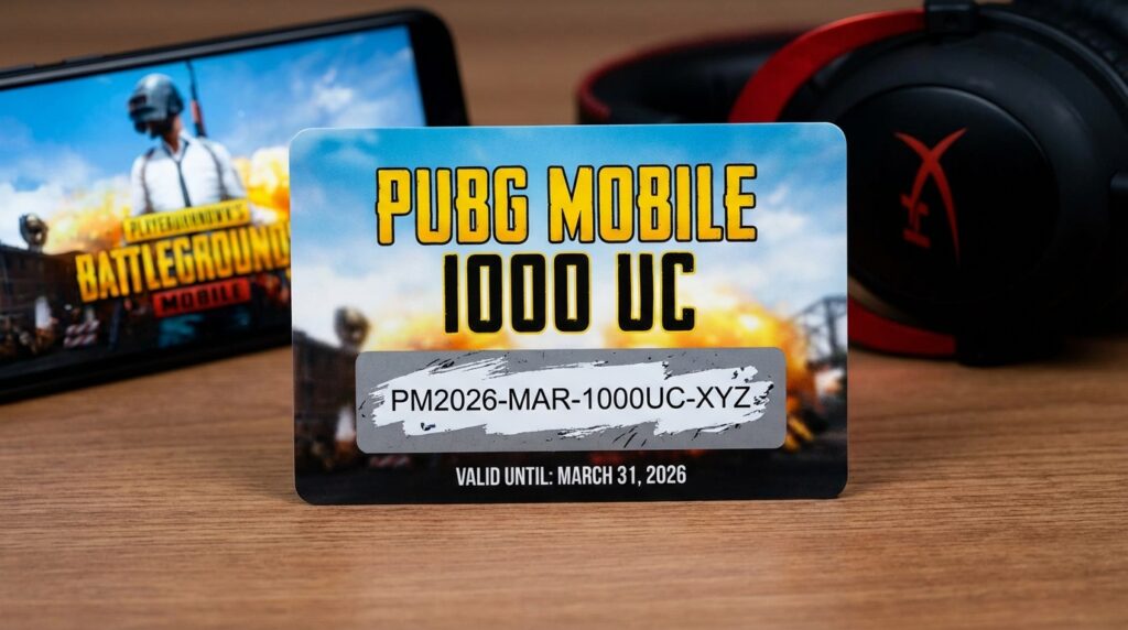 PUBG Mobile 1000 UC Redeem Code March 2026: Get Free UC, Skins & Premium Rewards Today