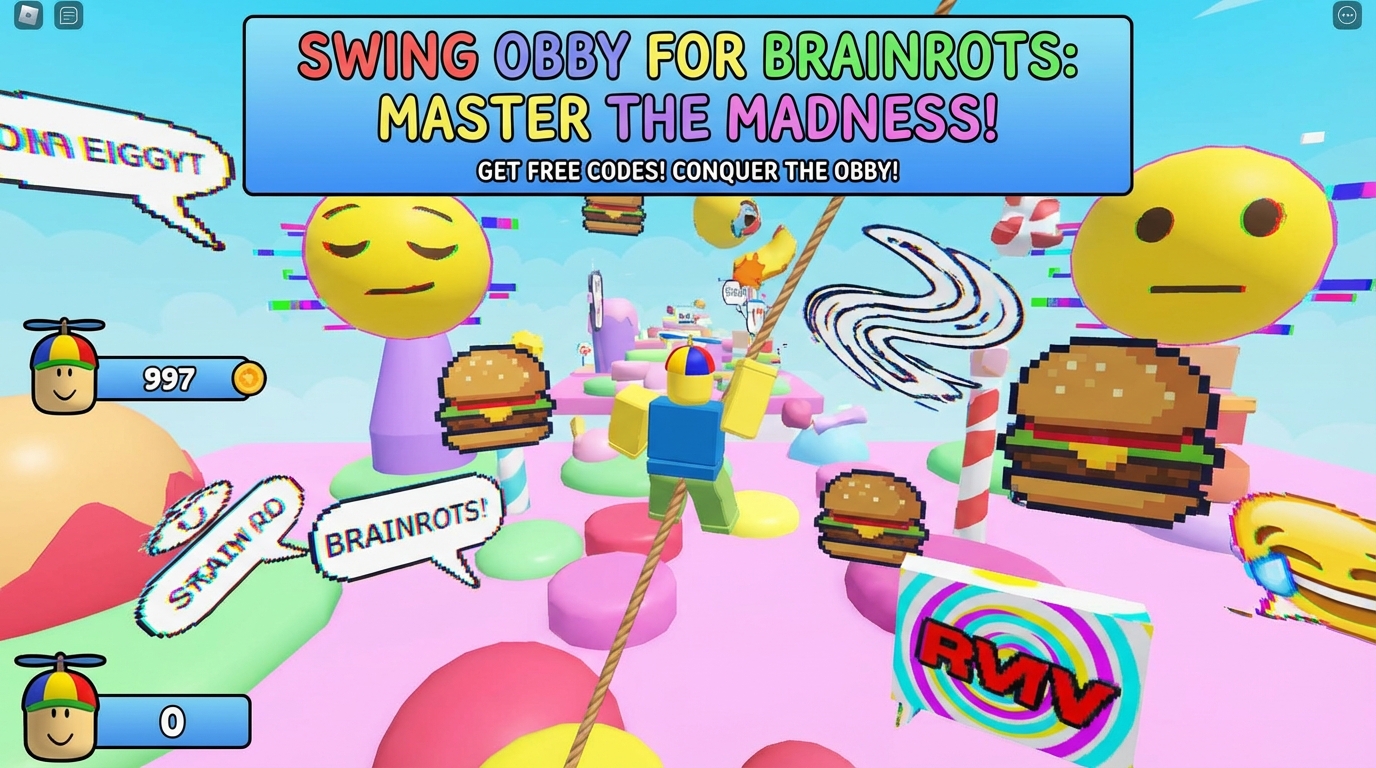 Swing Obby for Brainrots: Master the Madness, Get Free Codes, and Conquer the Obby