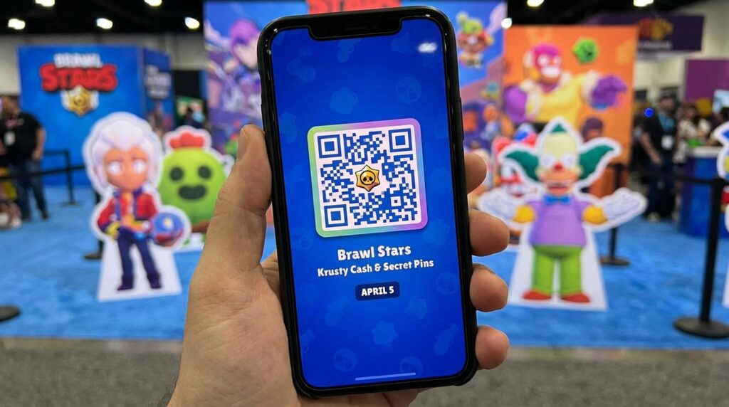 Brawl Stars QR Codes (April 5): Scan for Free Krusty Cash and Secret Pins!