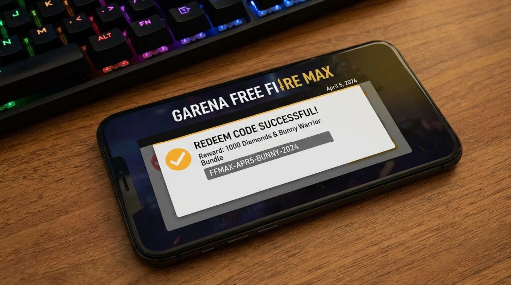 Garena Free Fire MAX Redeem Codes (April 5): Claim Free Diamonds and Bunny Bundles!