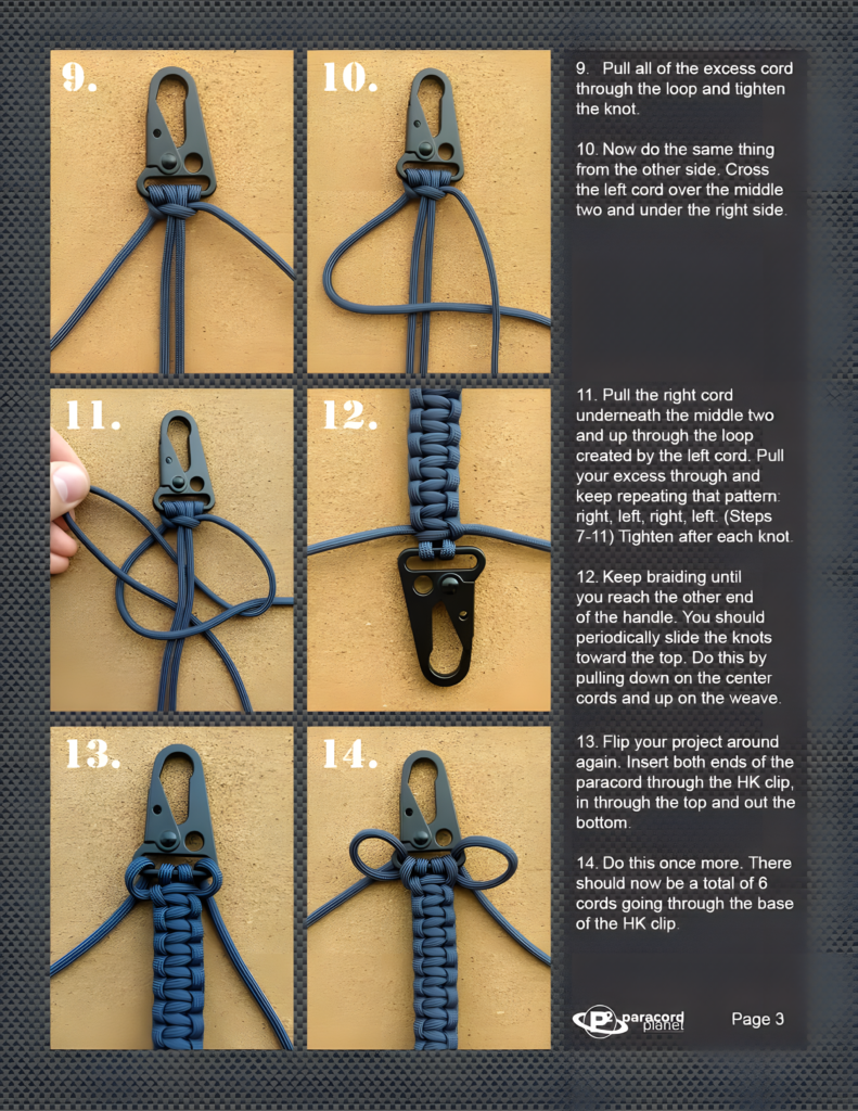 How to Make a King Cobra Paracord Wrap (Handle / HK Clip): Complete Guide