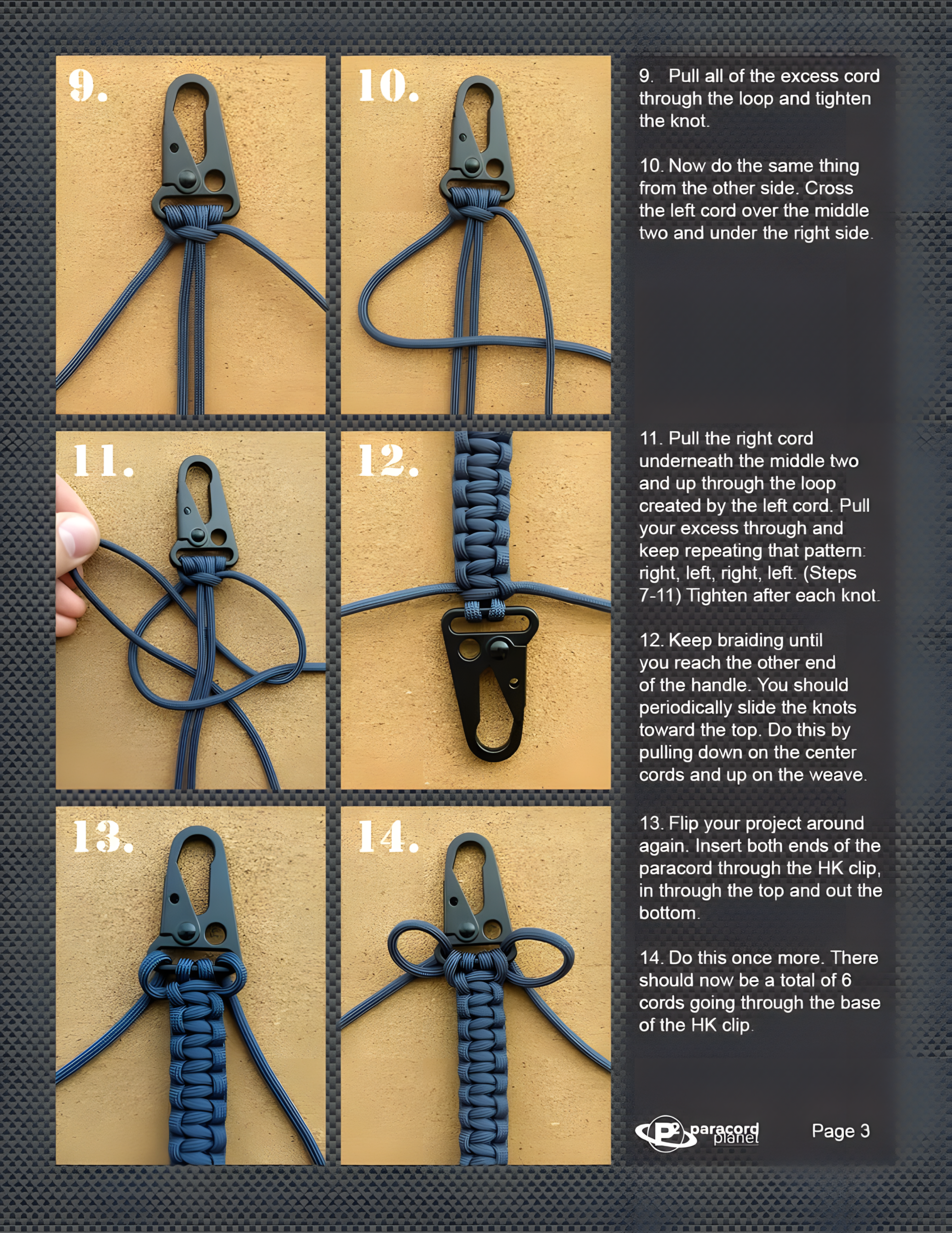 How to Make a King Cobra Paracord Wrap (Handle / HK Clip): Complete Guide
