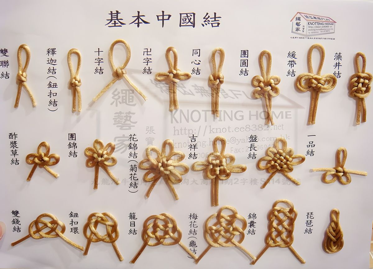 Chinese Knotting: Complete Guide to 20+ Traditional Knots