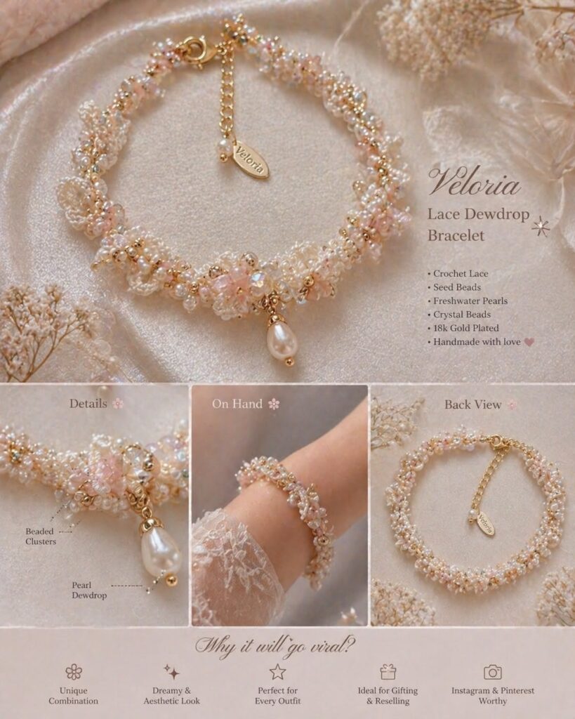Step-by-Step Crochet Chain Foundation for Bracelets