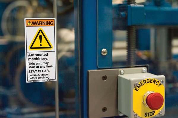 AI Emergency Braking Sonstruction Safety e Stop