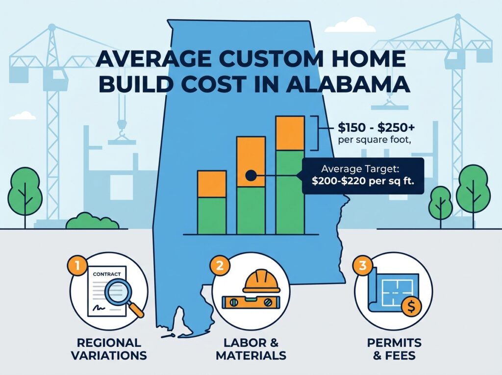 What Is the Average Cost to Build a Custom Home in Alabama?