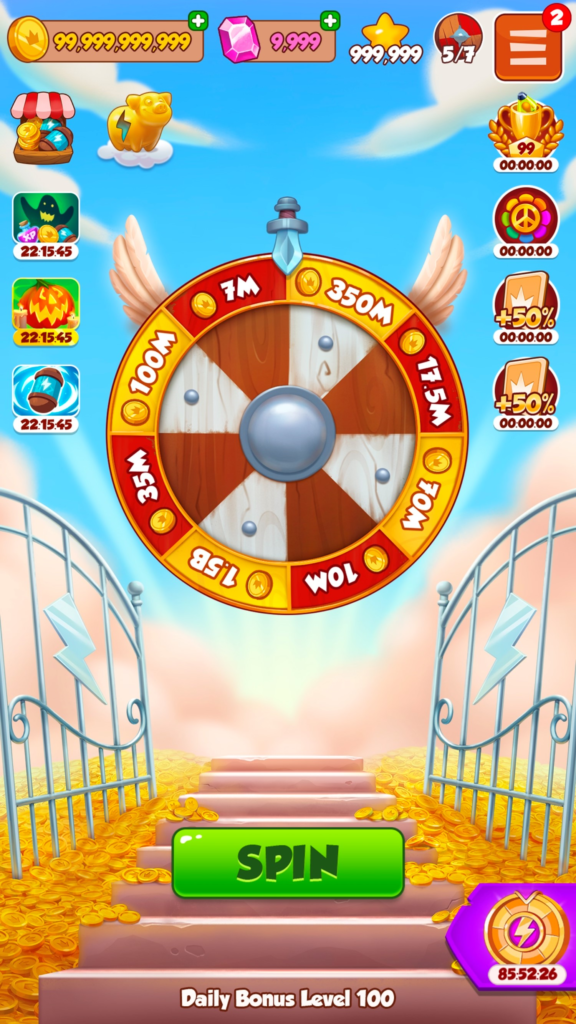 Coin Master Daily Bonus: How to Trigger the final 15 Million Coin Gift