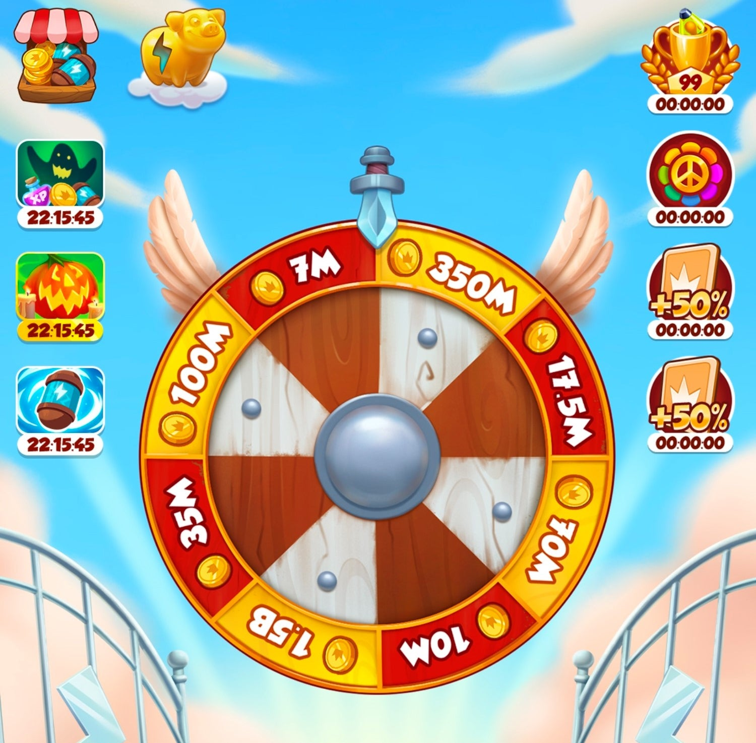 Coin Master Daily Bonus: How to Trigger the final 15 Million Coin Gift