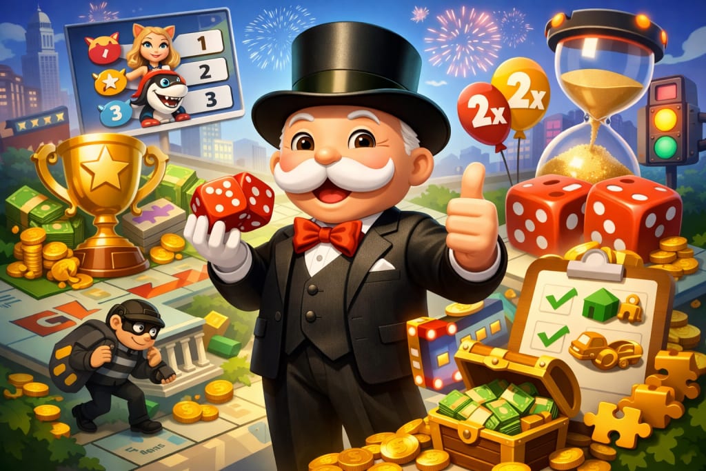 Monopoly Go final chest trick: Master the alternating flow to ensure symmetry