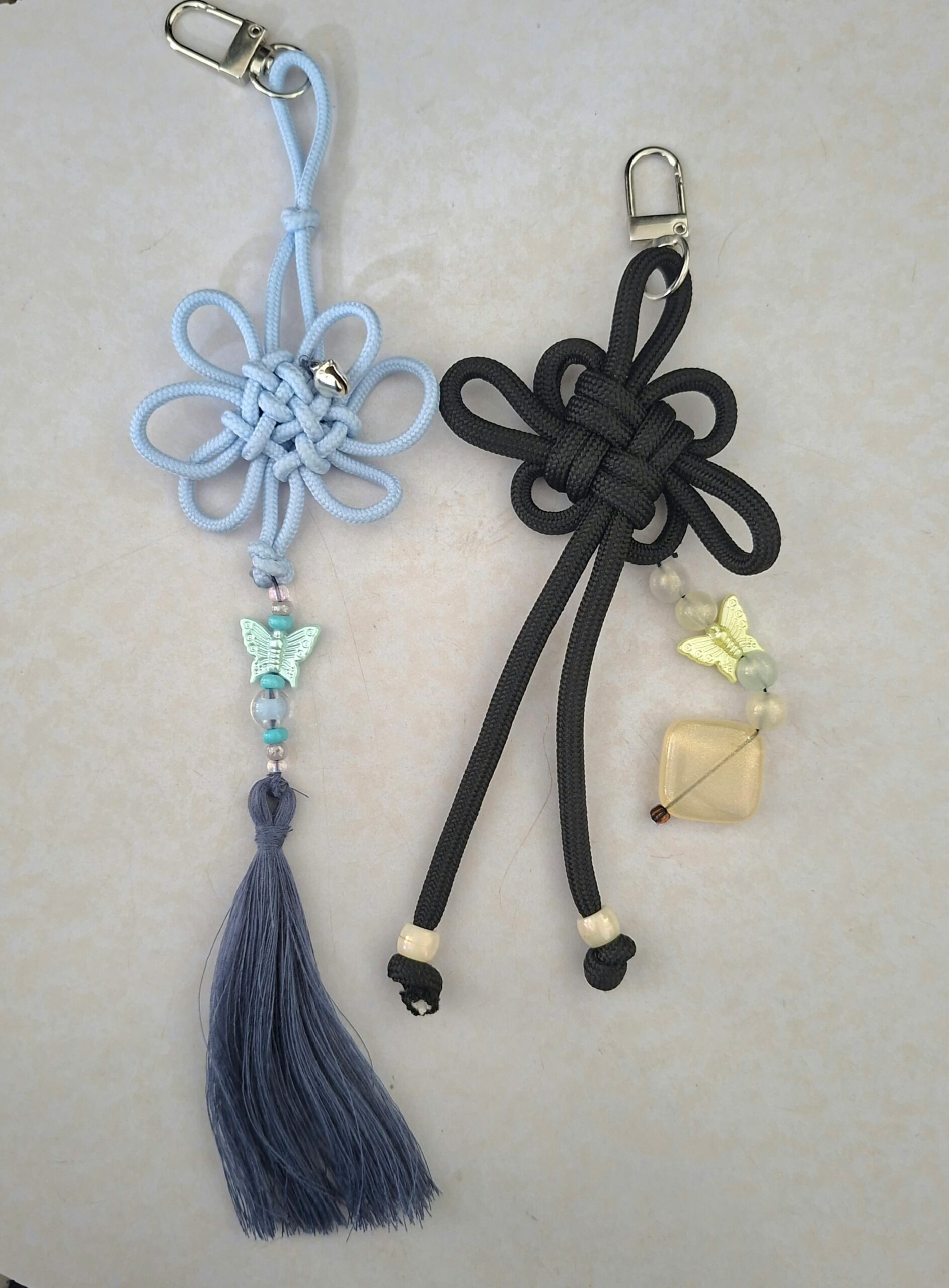 Chinese Lucky Knot keychain TUTORIAL