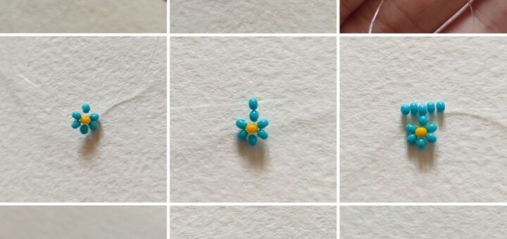 How to Make a Mini Beaded Daisy Chain: Easy Seed Bead Flower Tutorial